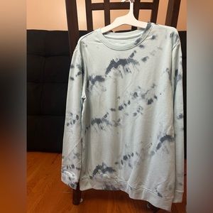 Cat & Jack Blue Tie-Dye Crewneck Size: XL (16) -Kids Sizes
